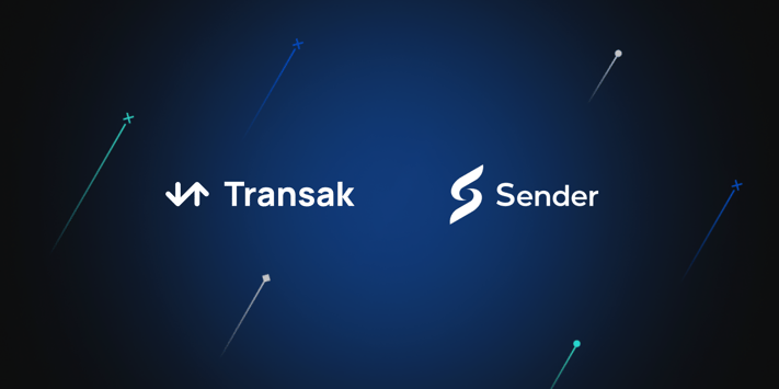 Transak Integrates with Sender to expand accessibility for the NEAR ecosystem