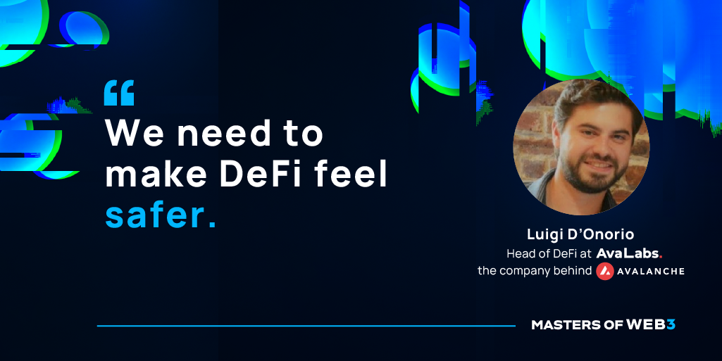 “We need to make DeFi feel safer.” — Luigi D’Onorio on Masters of Web3 Podcast by Transak