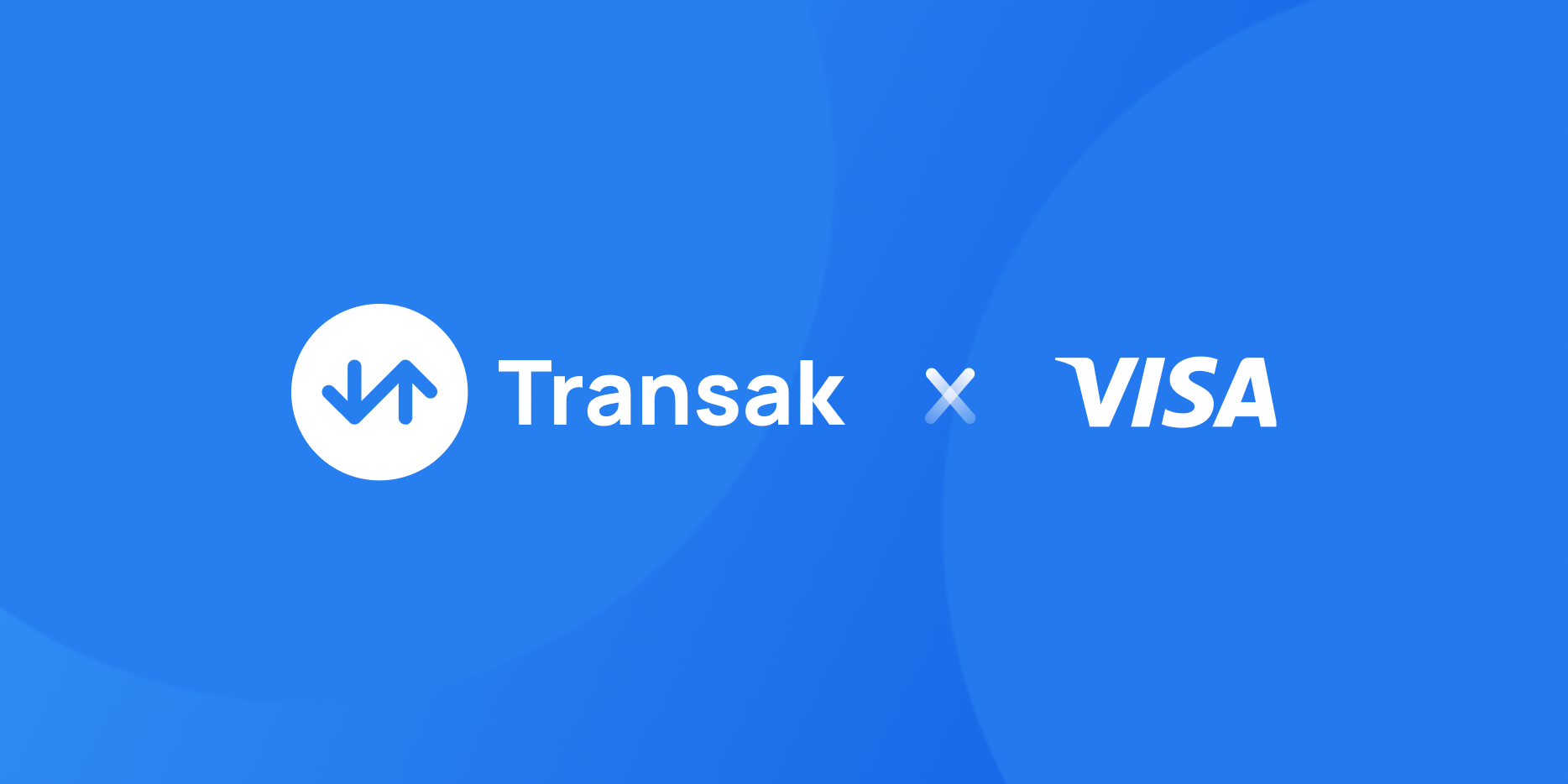 Banner - Transak x VISA announcement