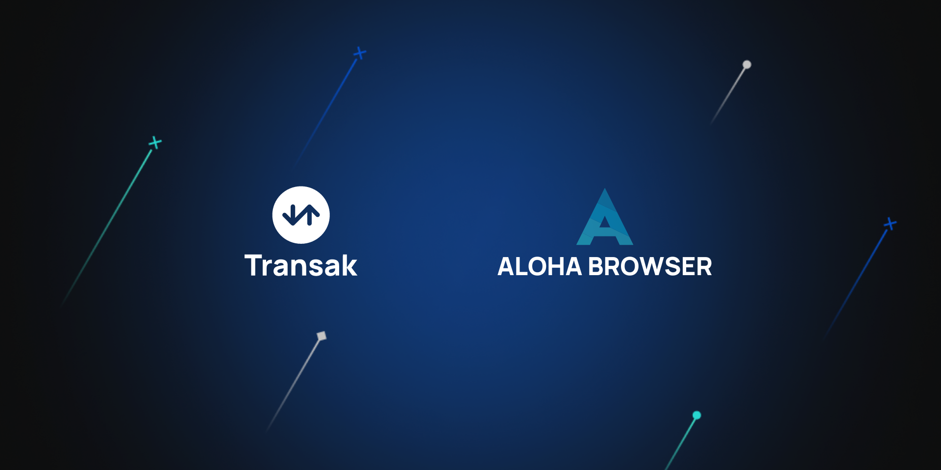 Onboard to Aloha Wallet with card using Transak