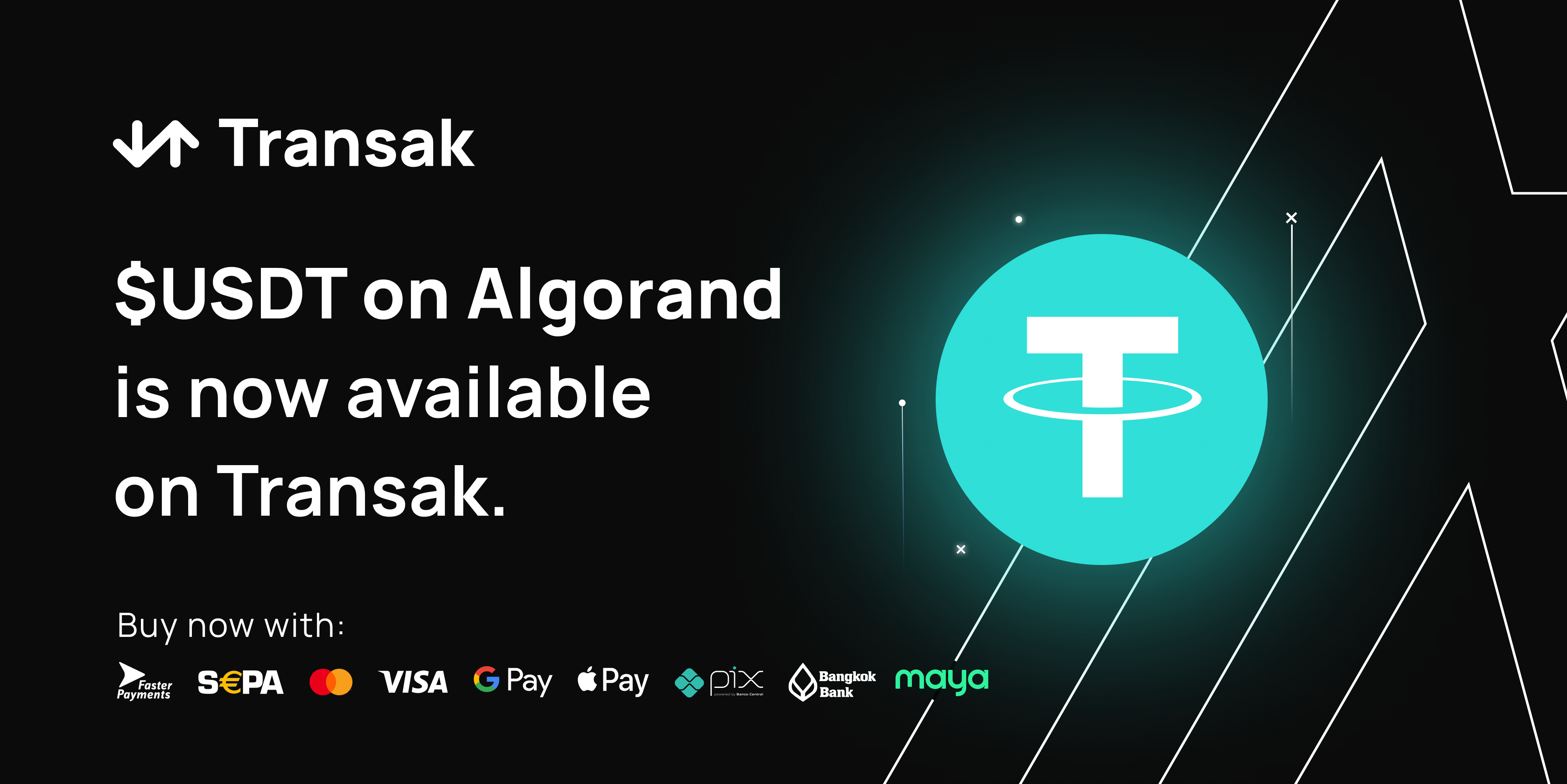 USDT on Algorand now available for purchase