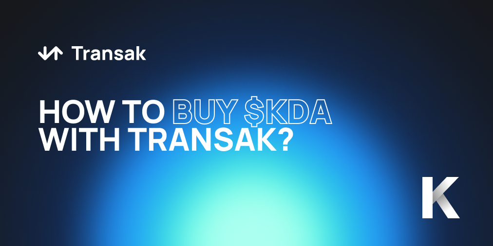 How to buy KDA with Transak