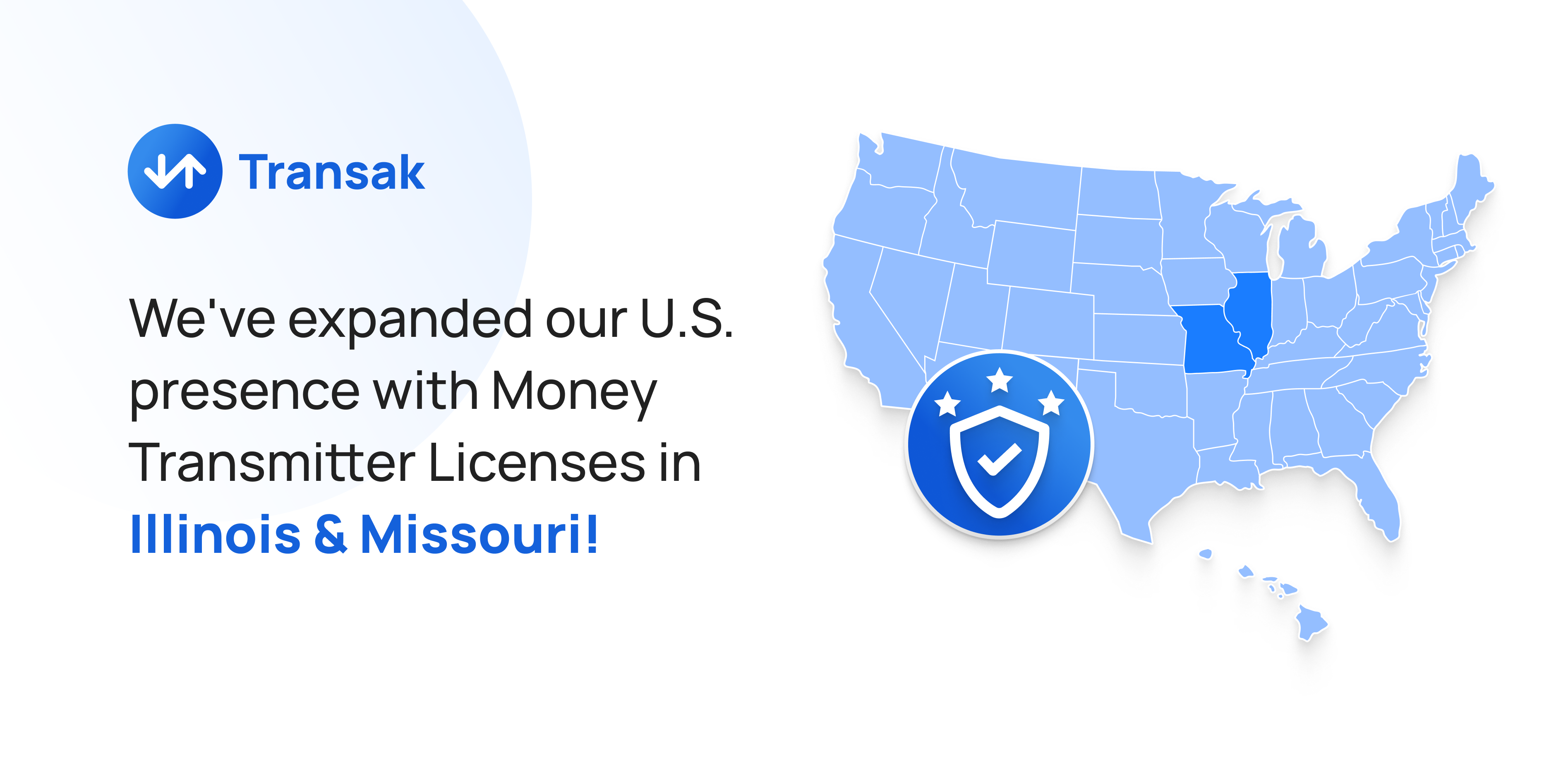 Transak Expands U.S. Presence With Illinois & Missouri Money Transmitter License Approval (1)